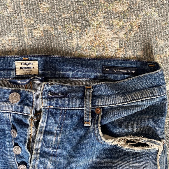 COPY - Citizens of Humanity Liya denim jean pant - Picture 2 of 4